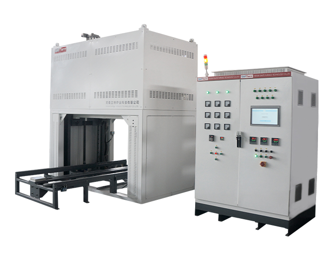 1700℃鐘罩式排膠燒結一體爐425L